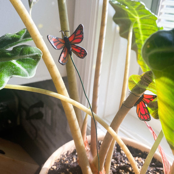 Monarch: Small Plant Decor (Approx 1”)