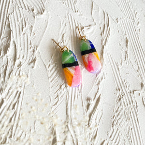 Color Block Oval: Style 1 Medium
