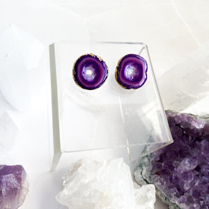 Glowing Agate: 1" Stud