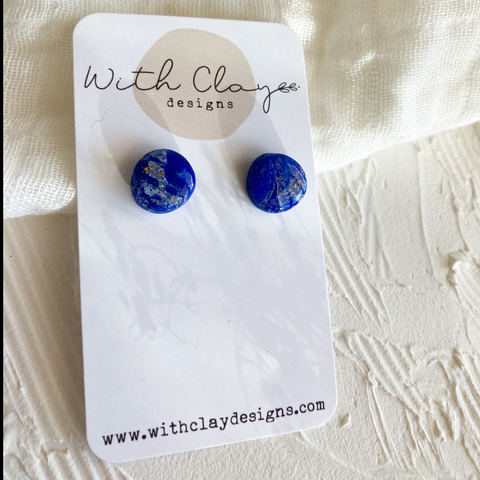 Bubble Stud: Blue